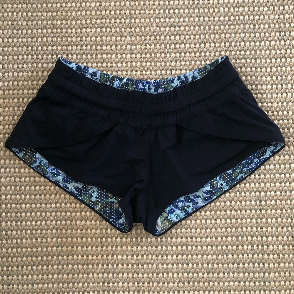Lululemon 🍋 reversible shorts 💙🖤